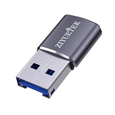 Imagem de ZIYUETEK Adaptador de leitor de cartão de memória portátil de alumínio para PC - USB 3.0 para leitor de cartão micro SD/TF