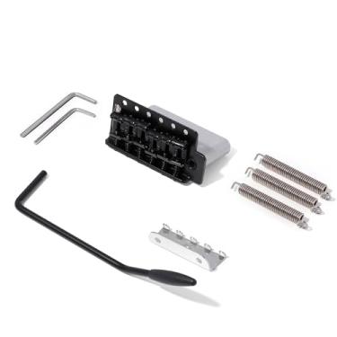 Imagem de Leo Jaymz Ponte De Tremolo Wilkinson Wov03 2-1/8" (54 Mm) Para Guitarra Elétrica Stratocaster (Wov03 Preta)