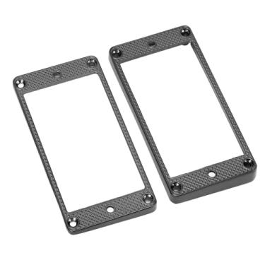 Imagem de Anel de Captação de Humbucker Metal, Substituição 2PCs, e Prática, Excelente Desempenho, Estrutura Estável, Adequada para LP e Guitarra Elétrica SG, Com Fundo Plano, para