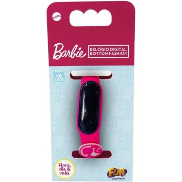Imagem de F0190-7 Barbie Relogio Digital Botton Fashion