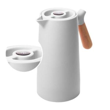 Imagem de Garrafa Térmica Wolff com Termômetro (1 Litro), Branca