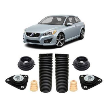 Imagem de 2 Kit Coxim Rolamento Dianteiro Volvo C30 2010 2011 2012 13 - QualyKit