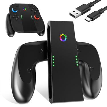 Imagem de GLDRAM Suporte de carregamento para Joycon Switch 2 - Preto