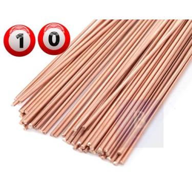 Imagem de Kit 10 Varetas Solda Foscoper 2,0mm Harris Importada Alta Qualidade