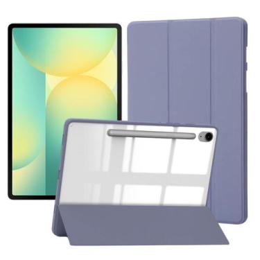 Imagem de Capa fundo acrilico para Galaxy Tab S10 FE 2025 X516 - Genérica