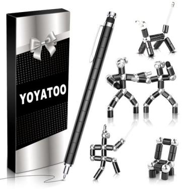 Imagem de Caneta de gel Fidget Yoyatoo para adolescentes e meninos com tubos mag