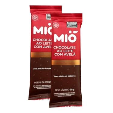 Imagem de Kit 2 Chocolate Mió ao Leite com Avelã Zero 20g