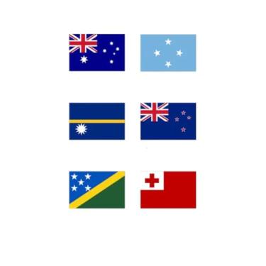 Imagem de Kit de Personalização Gráfica para Motocicletas, Adesivos Decorativos (30x30-nova zelândia)