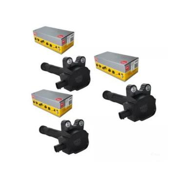 Imagem de 3 Bobina De Ignição Ka 1.0 12v Ka+ 1.0 12v 3 Cilindros Ngk U5442
