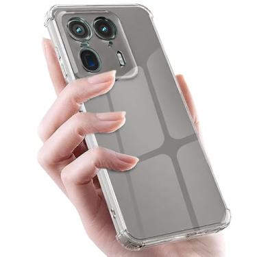 Imagem de Capa Case Protetora Anti Impacto Celular TPU Compatível Motorola Moto EDGE 50 ULTRA Transparente Premium