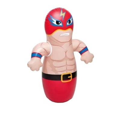Imagem de Boneco Inflável João Bobo Lutador Mascarado Boxeador Intex, MASCARADO
