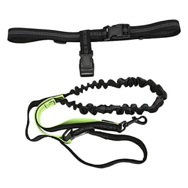 Imagem de OKJHFD Pet Leash Adjustable Hands and Reflective Dog Running Rope with Waist Belt for Small Medium and Large Dogs for Dog Running Training and Jogging, Adjustable Belt