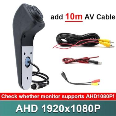 Imagem de GreenYi AHD 1080P Visão Traseira de Veículo Visão Noturna IR Compatível com Câmera à Prova D'água Compatível com VW Crafter Van 2017(AHD add 10m (AV))