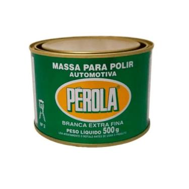 Imagem de Massa de polir n2 branca perola 500g