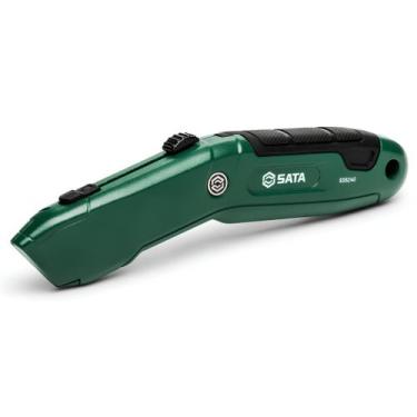 Imagem de Estilete Segurança Auto Retrátil Trapezoidal ST93624G Sata - APEX - SA