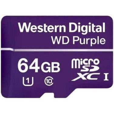 Imagem de Cartão de Memória 64GB Micro SD Western Digital - Classe 10 Câmera de 