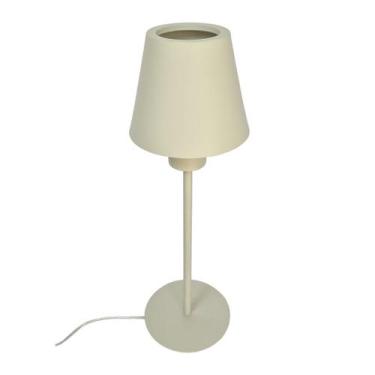 Imagem de Luminária Abajur Carlotta Cor Nude - TKS