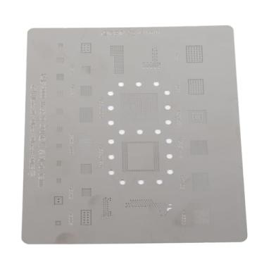 Imagem de Mingzhe Modelo de Estêncil de Re -bolas BGA Rede de Retrabalho Resistente a Aço Inoxidável de Aço de Alta Temperatura para Mate 40 Série Kirin 9000 CPU