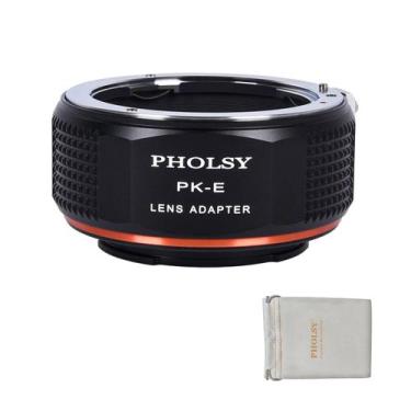 Imagem de Adaptador de montagem de lente PHOLSY Manual Focus Pentax K para Sony 