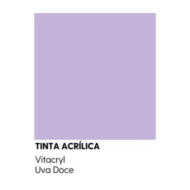 Imagem de Tinta Fosca Premium Violetas - Vitacryl, Uva Doce, 3,6 lts