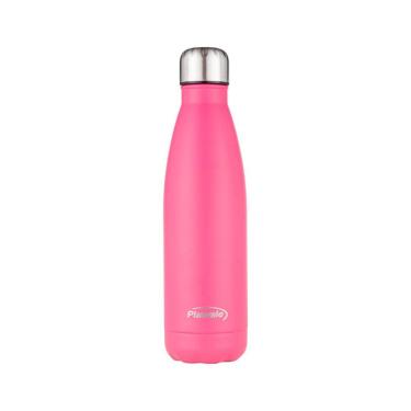 Imagem de Garrafa Térmica De Inox Parede Dupla 520ml Rosa