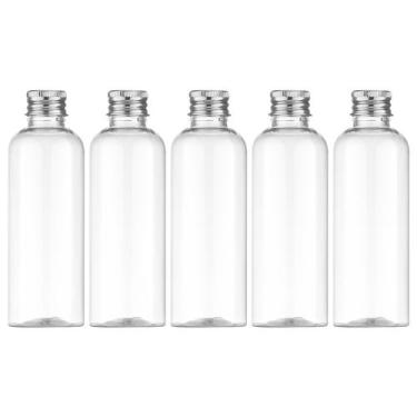 Imagem de Garrafas de viagem Tekson 100mL (5 unidades) para xampus e cosméticos