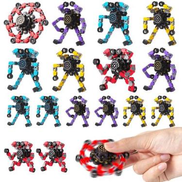 Imagem de Fidget Spinners Gokeey Transformable 32 unidades para crianças e adult
