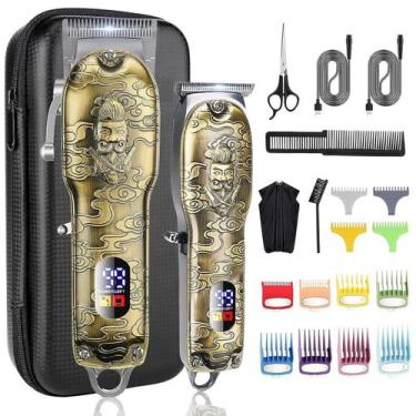 Imagem de Conjunto de aparador de barba Suttik Professional para homens