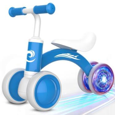 Imagem de Iluminação colorida Balance Bike Gamfeiny 10-36 meses