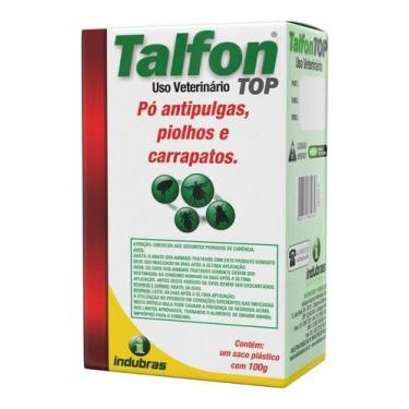 Imagem de Kit 10 Talfon Top Talco 100g - INDUBRAS