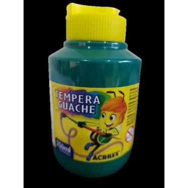 Imagem de Guache 250ml Acrilex verde bandeira 511