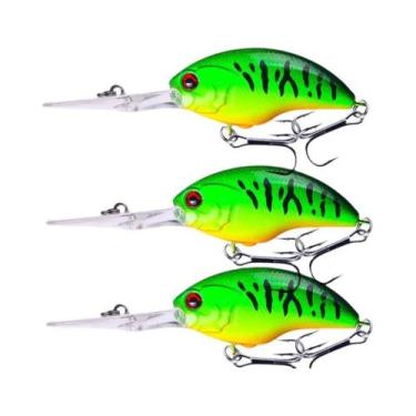 Imagem de Isca De Pesca HENGJIA 13G 9CM Rock Crankbait Minnow Com Anzóis Agudos 
