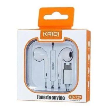 Imagem de Fone de ouvido Estéreo Tipo C - Kaidi