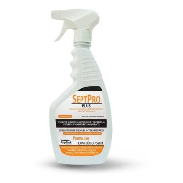 Imagem de Desinfetante Hospitalar Septpro Spray 750ml Quater Amônio - Prolink