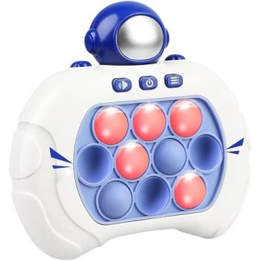 Imagem de PopIt Eletrônico Fidget Brinquedo Bolhas Relante Anti Stress Infantil Crianças Adulto Toy Diversão Sensorial com Luzes e Sons Brinquedo de Apertar (Astronauta)
