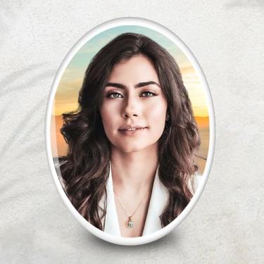 Imagem de Placas de Porcelana Personalizadas para Jardim e Túmulos. Foto Impermeável, Inserção Camafeu e Imagem Cerâmica para Sepultura.