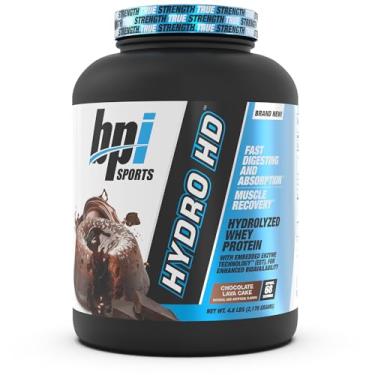 Imagem de BPI Sports Hydro HD - 100% proteína de soro de leite hidrolisada em pó - crescimento muscular, recuperação, 25 g de proteína, baixo teor de carboidratos, baixo teor de açúcar, rápida absorção (68