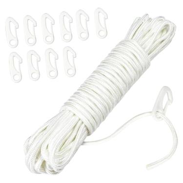 Imagem de Fenteer Linha de Cordas para Guarda-chuva de Pátio, Instalação de Tendas de Praia, Corda de Substituição Versátil