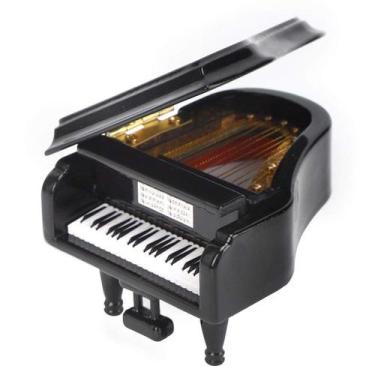 Imagem de Piano em miniatura GLOGLOW Basswood (modelo de instrumento musical)