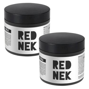 Imagem de Kit 2 Gel Cola Cristal para Cabelo RedNek Efeito Extra Brilho Fixação Extra Forte 250g