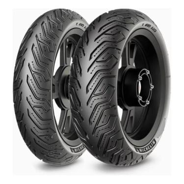 Imagem de Par Pneu Nmax160 130/70-13 E 110/70-13 Michelin City Grip 2