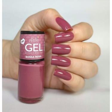 Imagem de Esmalte Efeito Gel Bossa Nova Bella Brazil 9ml  Brilho e Longa Duração