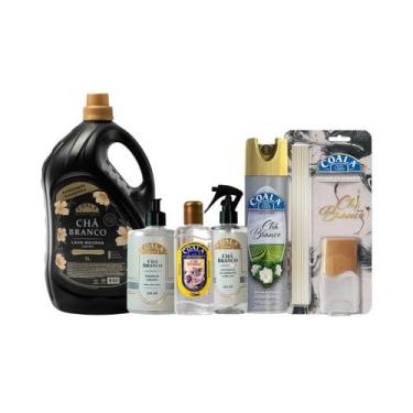 Imagem de Kit Completo Coala Laundry Chá Branco  6 Produtos Essenciais para Limp