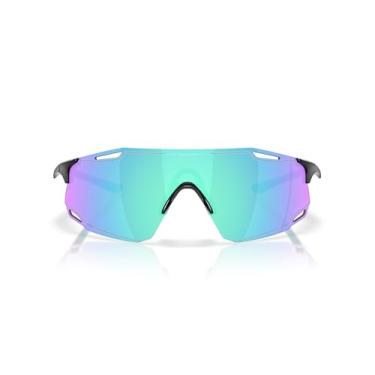 Imagem de Óculos de Sol Oakley Cybr Dyno 0OO9513D 951302 Tam 39 / Preto - Lentes Prizm Sapphire