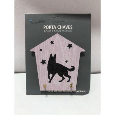 Imagem de Porta Chaves Pequeno Com 2 Ganchos - ying, CACHORRO E ESTRELA