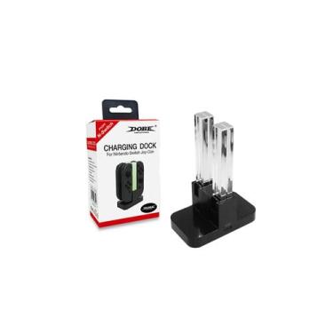 Imagem de Base de carregador quádruplo para Joy-Con TSN-875 com cabo USB - Light