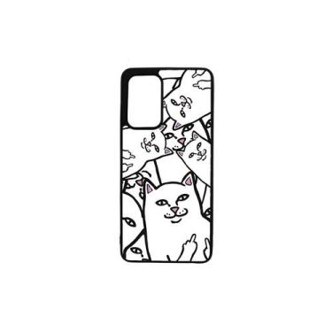 Imagem de Capa para Samsung Galaxy A73 5G Kittens Design preta - Lightbek Offici