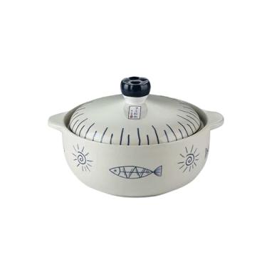 Imagem de Conjunto criativo de utensílios de mesa japoneses tigela retrô de arroz Lamian Noodles - panela de sopa de 24 cm