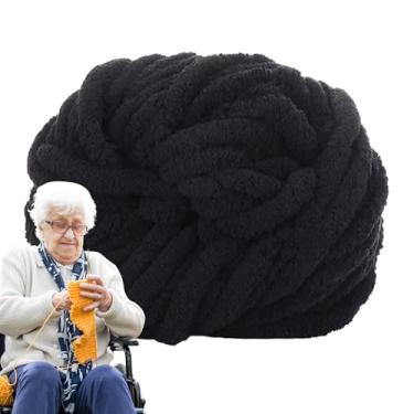 Imagem de Fio Chenille | 27 M Fio Macio Chenille | Artigos Para Tricô e Crochê Para Decoração De Casa Almofada Chapéu Cesta Roupas De Bebé Manta - Chapéu Almofada Roupas Bebê Cama Pet Cachecol