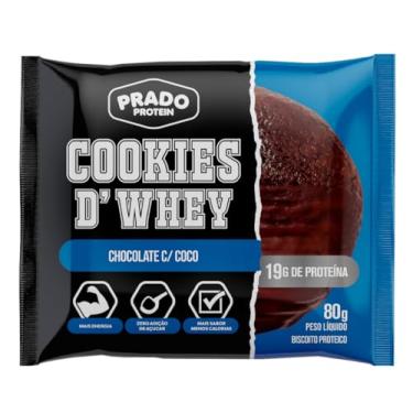 Imagem de Cookie d' Whey (Recheio Doce de Leite, 20 unidades)